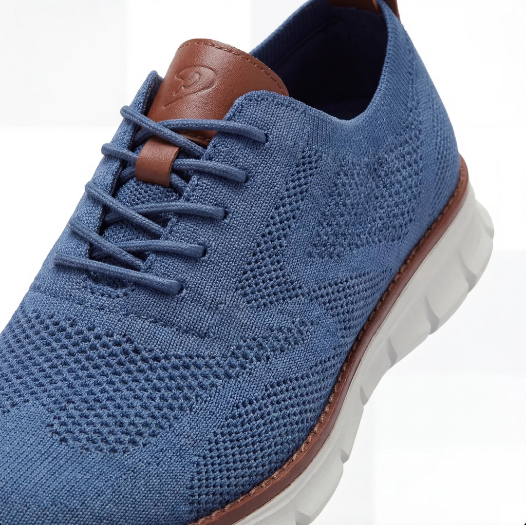 Chaussures Urbaines en Cuir et Flyknit Semelle à Mémoire de Forme